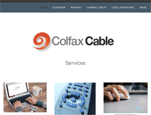 Tablet Screenshot of colfaxcable.com